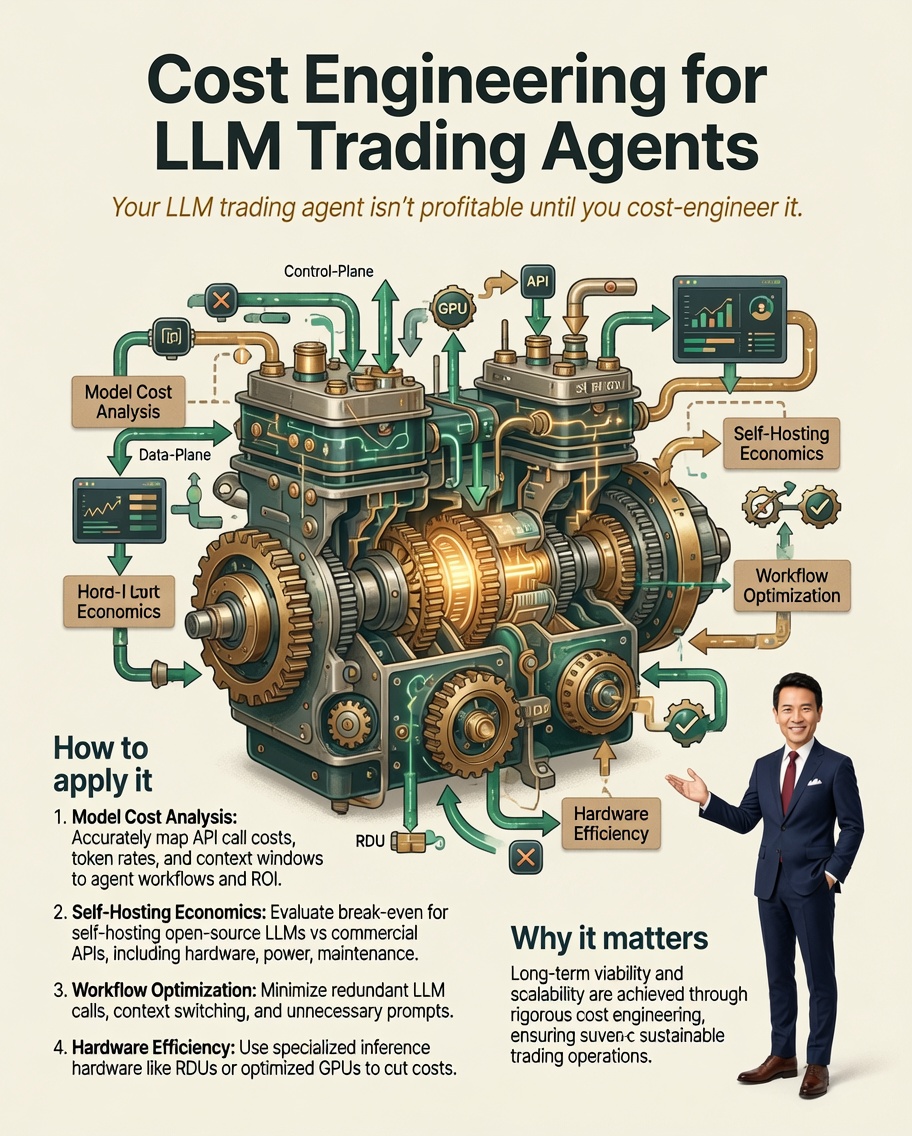 Cost Engineering for LLM Trading Agents