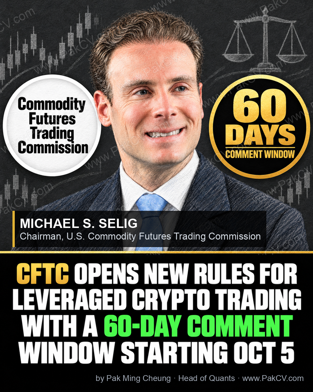 The CFTC opened a 60-day comment window on its first federal rules for leveraged crypto trading.